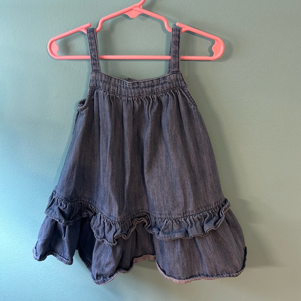 5/$25 Girls 2T old navy jean dress
